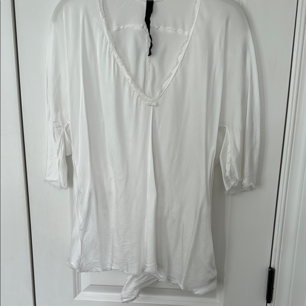 Elegant Jaga White Women's Top